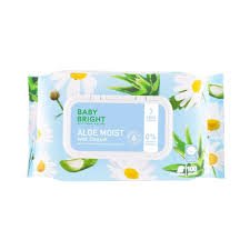 Aloe Moist Wet Tissue – Gentle & Refreshing Cleansing Wipes