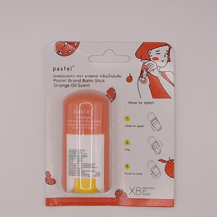 Balm Stick Orange Oil Scent-Pastel Brand