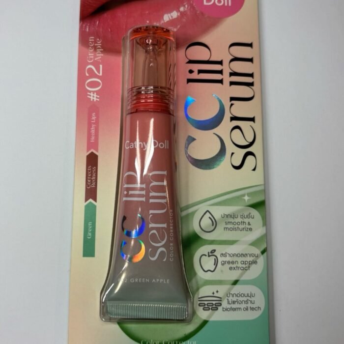 CC Lip Serum Color Corrector #02 Green Apple-Cathy Doll
