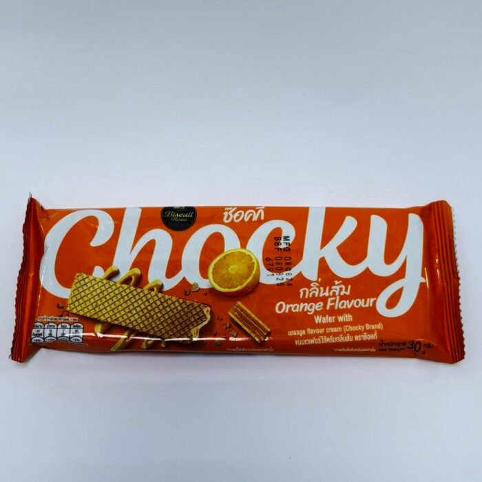Chocky Orange Flavour Wafer