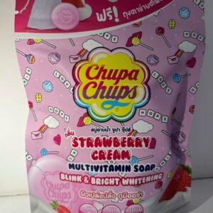 Chupa Chups Strawberry Cream Multivitamin Soap