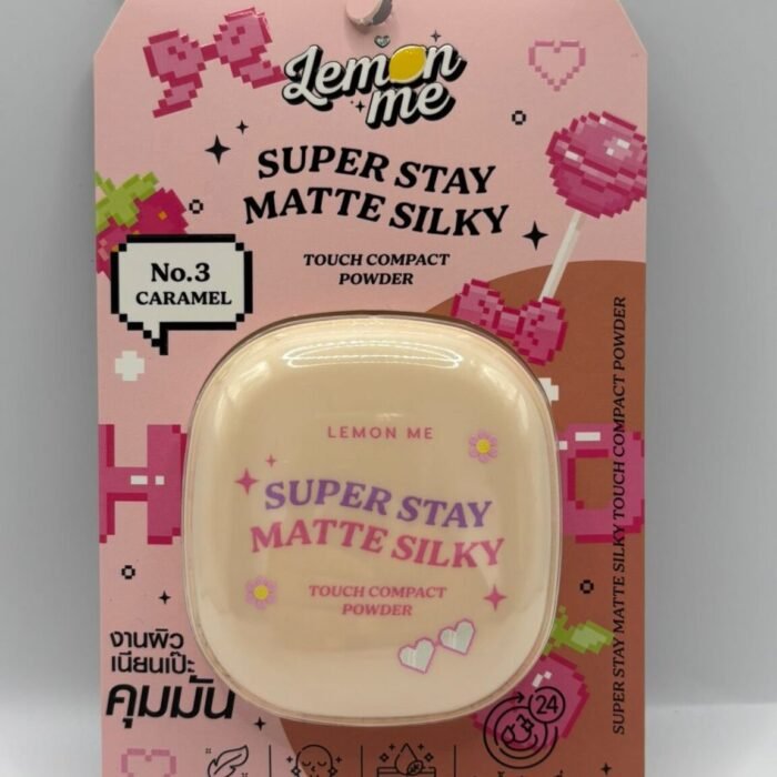 Compact Powder Super Stay Matte Silky Touch Caramel-Lemon Me Super Stay Matte Silky Touch