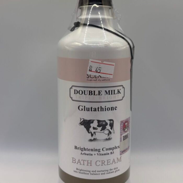 Double Milk Triple White Bath Cream- Scentio