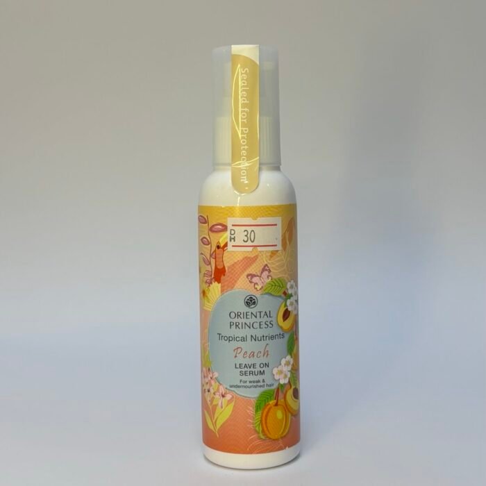 Hair Leave on Serum -Oriental Princess Tropical Nutrients (Peach)
