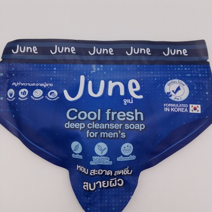JUNE Cool Fresh Cleanser Soap (For Men)