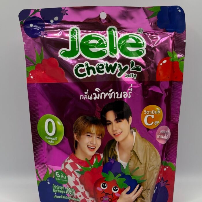 Jele Chewy Jelly Snack ( Strawberry )