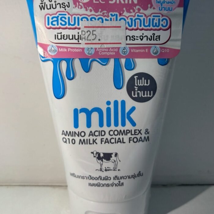 Le'SKIN Amino Acid Complex & Q10 Milk Facial Foam