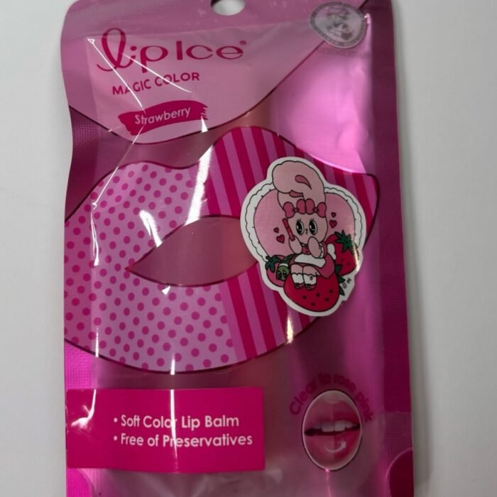 Lip Balm Magic Color Strawberry-Mentholatum Lip Ice