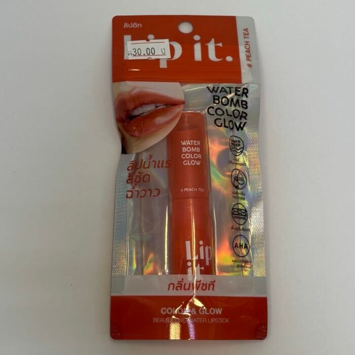 Lip It Water Bomb Color Glow #02 Peach Tea