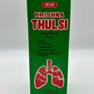 MVM Ayurvedic Research Lab Krishna Thulasi Cough Syrup