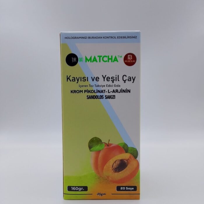 Matchab Apricot and Green Tea (Kayısı ve Yeşil Çay)