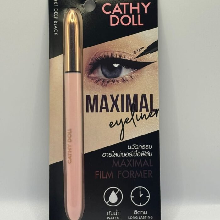 Maximal Eyeliner in the shade #01 Deep Black- Cathy Doll