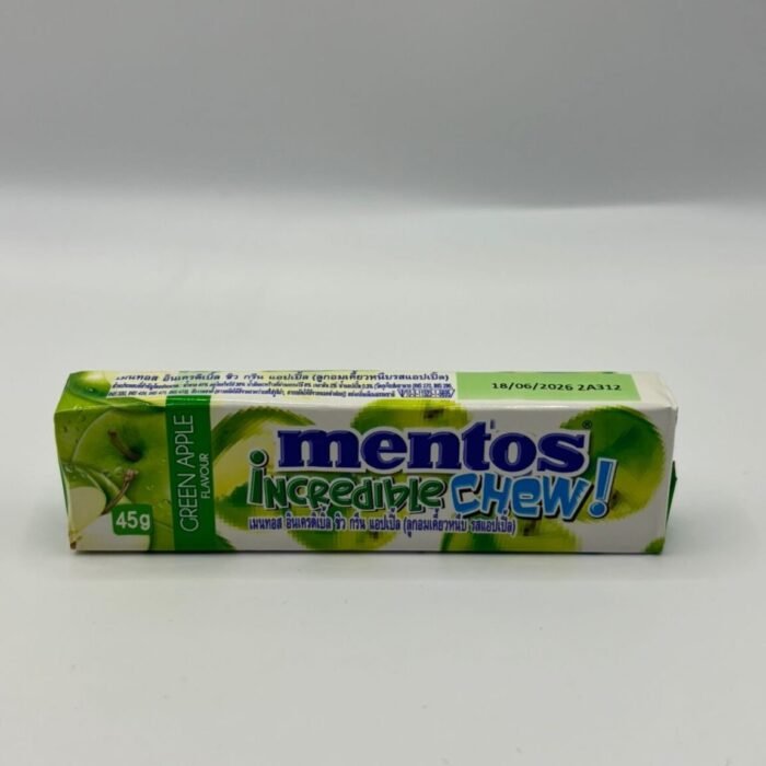 Mentos Incredible Chew Candy-Apple