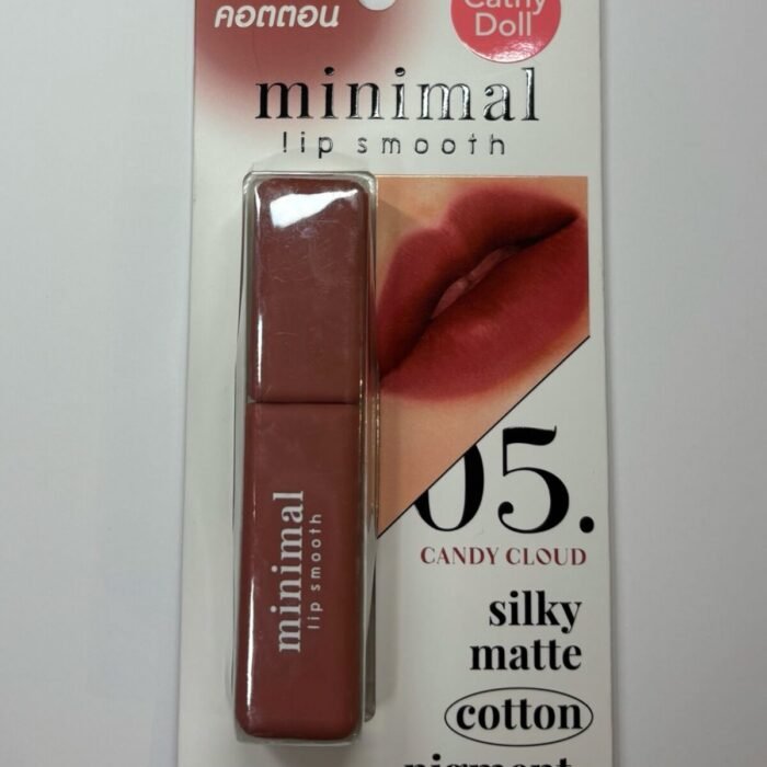Minimal Lip Smooth 05 Candy Cloud Silky Matte-Cathy Doll Lipstick