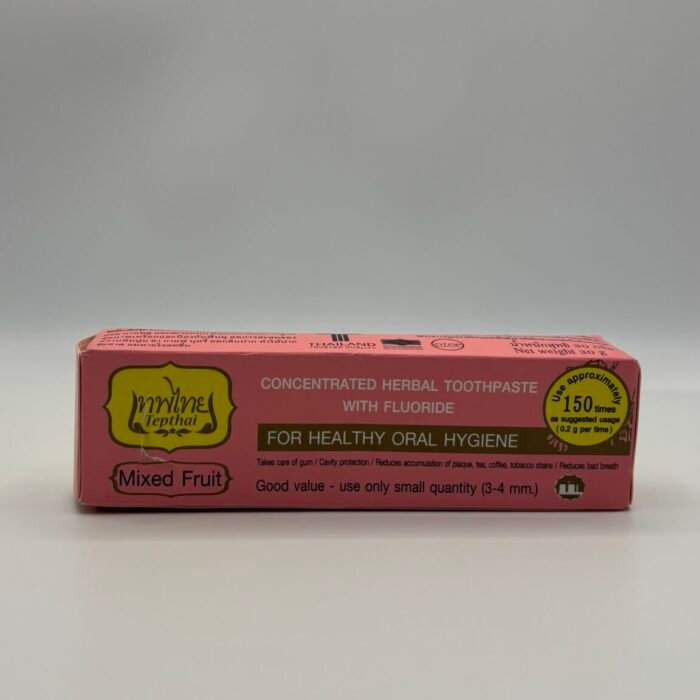 Mixed Fruit Concentrated Herbal Toothpaste with Fluoride-Tepthai Mixed Fruit Concentrated Herbal Toothpaste with Fluoride-Tepthai