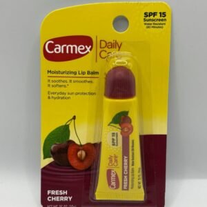Moisturizing Lip Balm with SPF 15, Fresh Cherry flavor-Carmex Daily Care