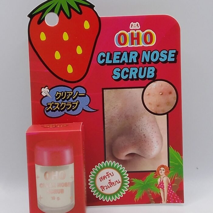 OHO clear nose scrub