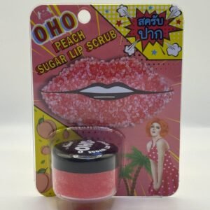 Oho Peach Sugar Lip Scrub
