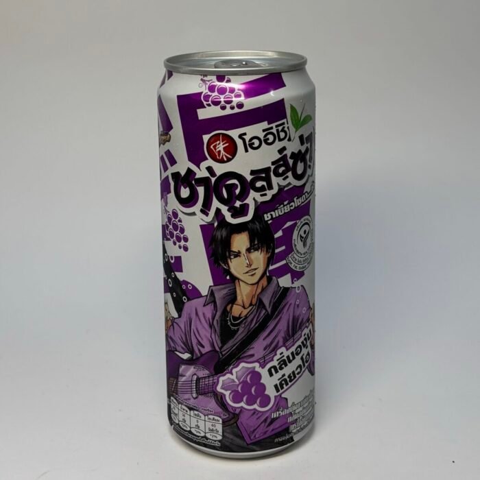 Oishi Chakulza Kyoho Grape Flavored Green Tea Soda