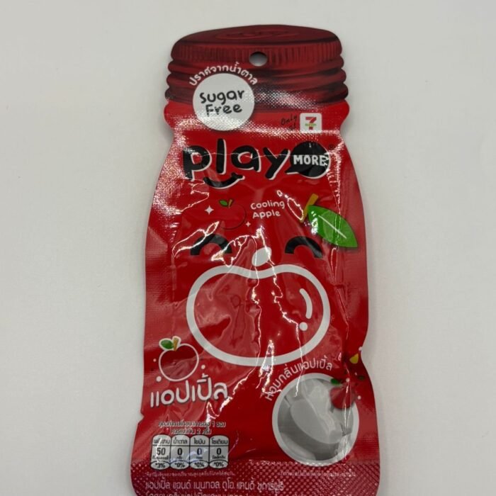 Play More Cooling Apple Menthol Fresh Breath Candy