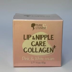 Lip & Nipple Care Collagen Pink & White Cream-Pure Charm