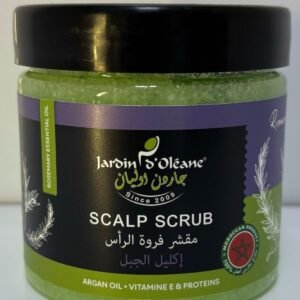 Scalp Scrub with Rosemary Essential Oil-Jardin d'Oléane