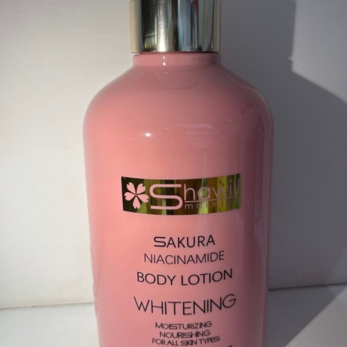 Shawill Sakura Niacinamide Body Lotion.