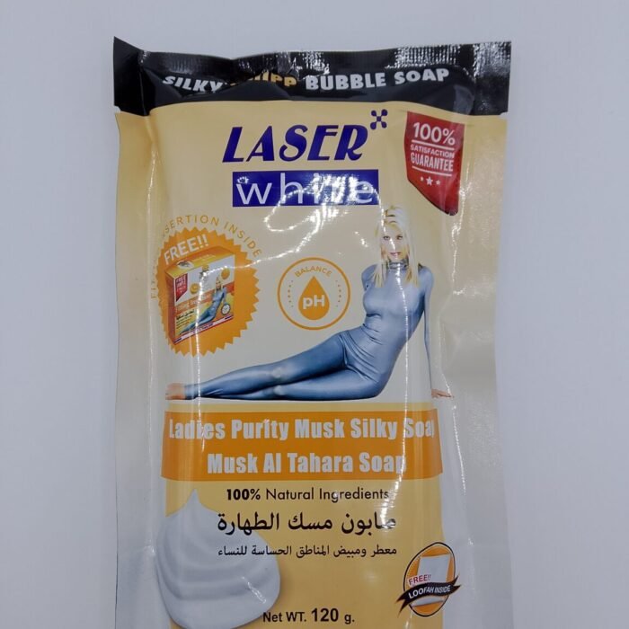 Silky Whipp Bubble Soap with Musk Al Tahara-Laser White