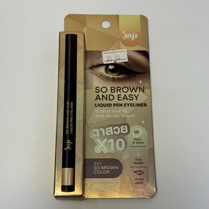 Soj So Brown and Easy Liquid Pen Eyeliner