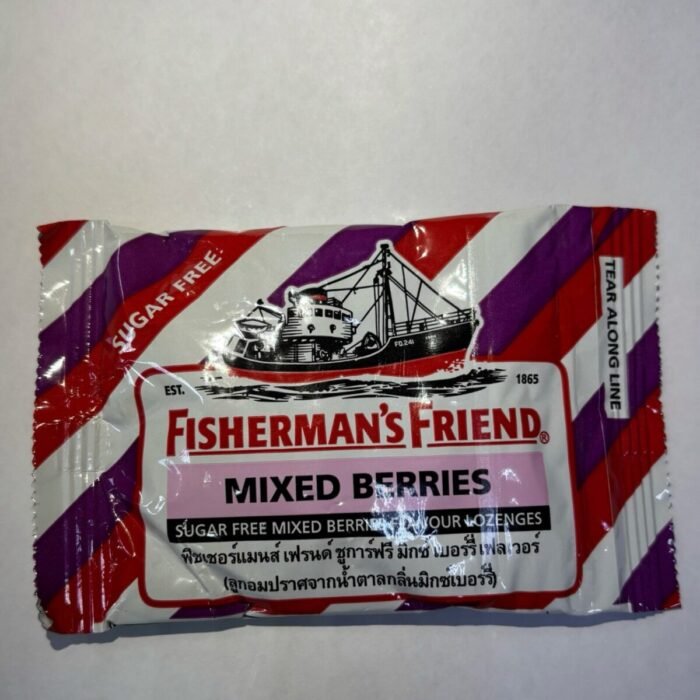 Sugar Free Mixed Berries Flavour Lozenges-Fisherman's Friend
