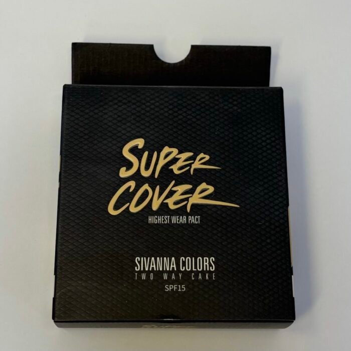 Super Cover Two Way Cake Powder Foundation- Sivanna Colors