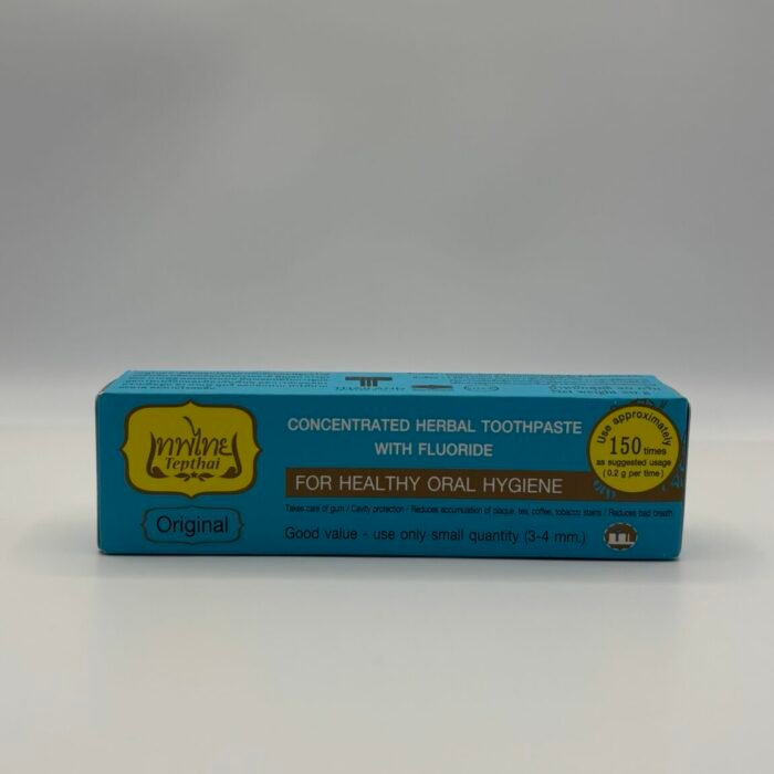 Tepthai Concentrated Herbal Toothpaste, Original flavor.