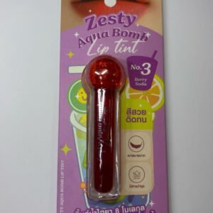 Zesty Aqua Bomb Lip Tint No.3 Berry Soda-Lemon Me