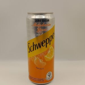 Schweppes Mandarin Yuzu-Zero Sugar Sparkling Soda