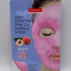 Deep Purifying Pinki O2 Bubble Mask Peach- Purederm
