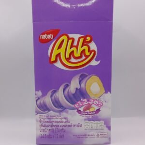 Korean Style Goguma Flavoured Extruded Corn Snack -Nabati Ahh' 174g (14.5 x 12 packs)