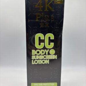 4K Plus 5X CC Body Sunscreen Lotion Green
