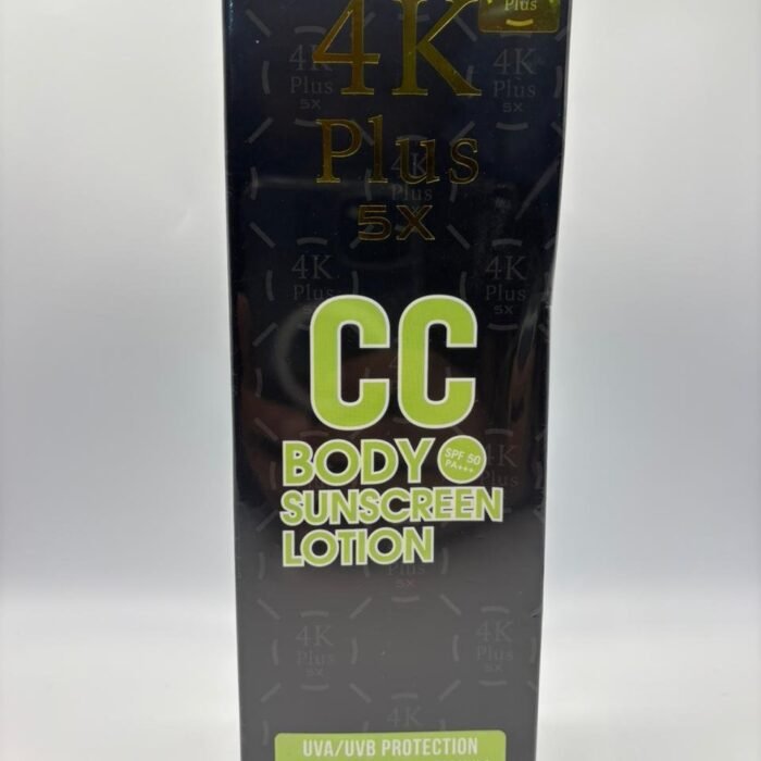 4K Plus 5X CC Body Sunscreen Lotion