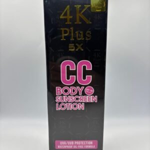 4K Plus 5X CC Body Sunscreen Lotion Pink