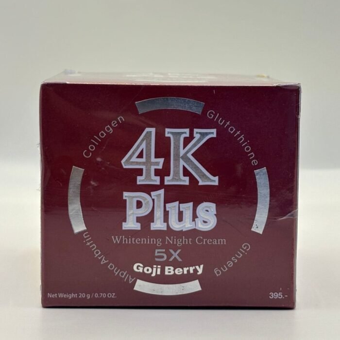 4K Plus Whitening Night Cream 5X Goji Berry