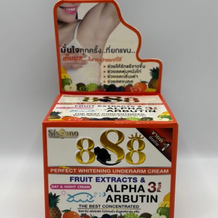 888 Perfect Whitening Underarm Cream.