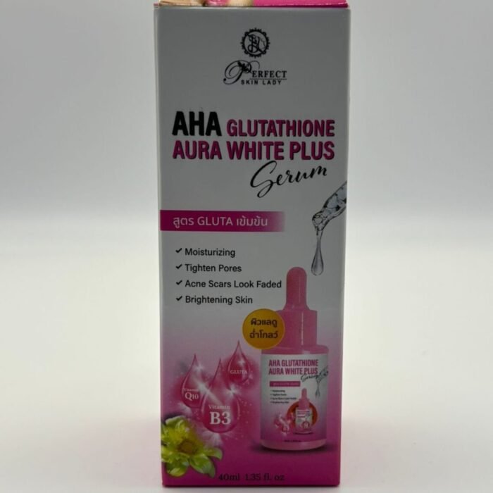 AHA Glutathione Aura White Plus Serum -Perfect Skin Lady