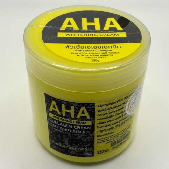 AHA Whitening Cream with enhanced collagen and 3X Alpha Arbutin