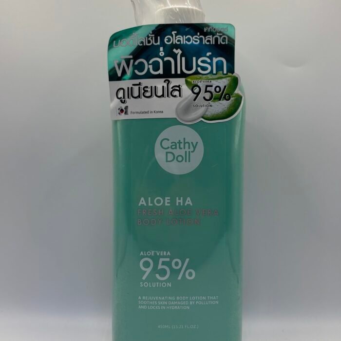 Aloe Ha Fresh Aloe Vera Body Lotion- Cathy Doll 450ml