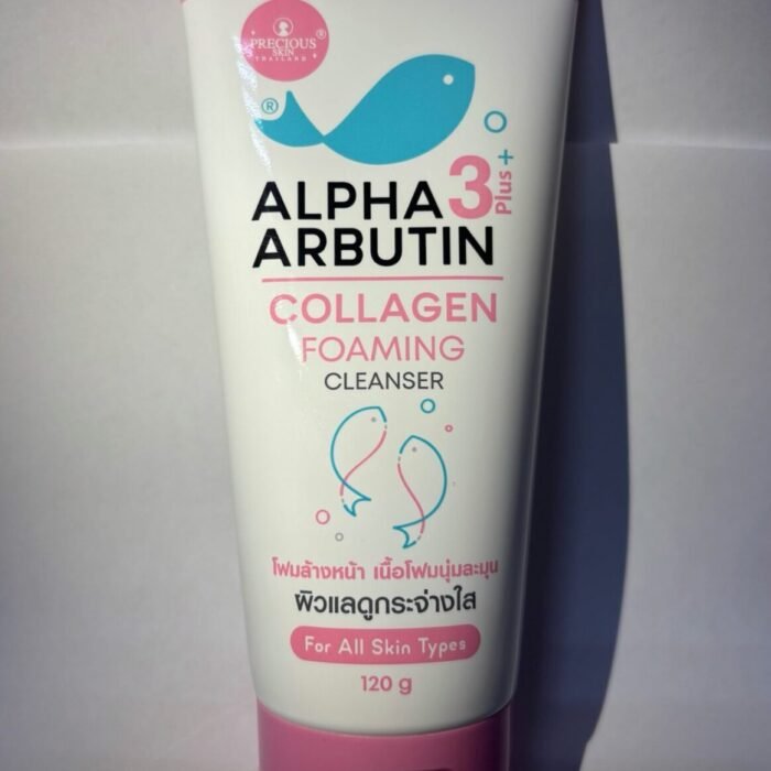 Alpha Arbutin 3 Plus Collagen Foaming Cleanser- Precious Skin