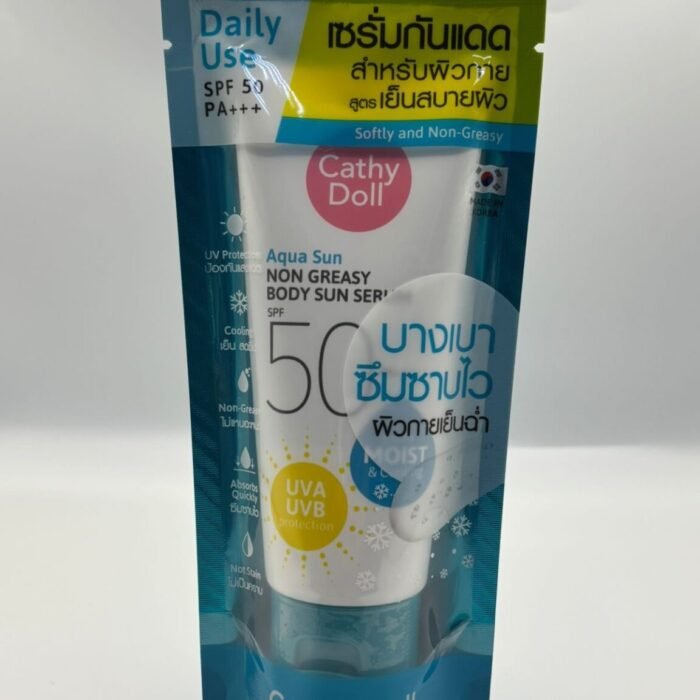 Aqua Sun Non-Greasy Body Sun Serum SPF50 PA+++ -Cathy Doll