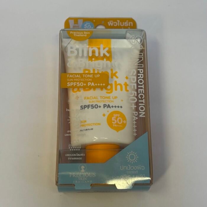 Blink & Bright Facial Tone Up Sun Protection SPF50+ PA++++-Precious Skin Thailand