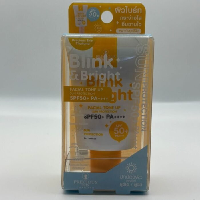 Blink & Bright Facial Tone Up Sun Protection SPF50+ PA++++ -Precious Skin Thailand