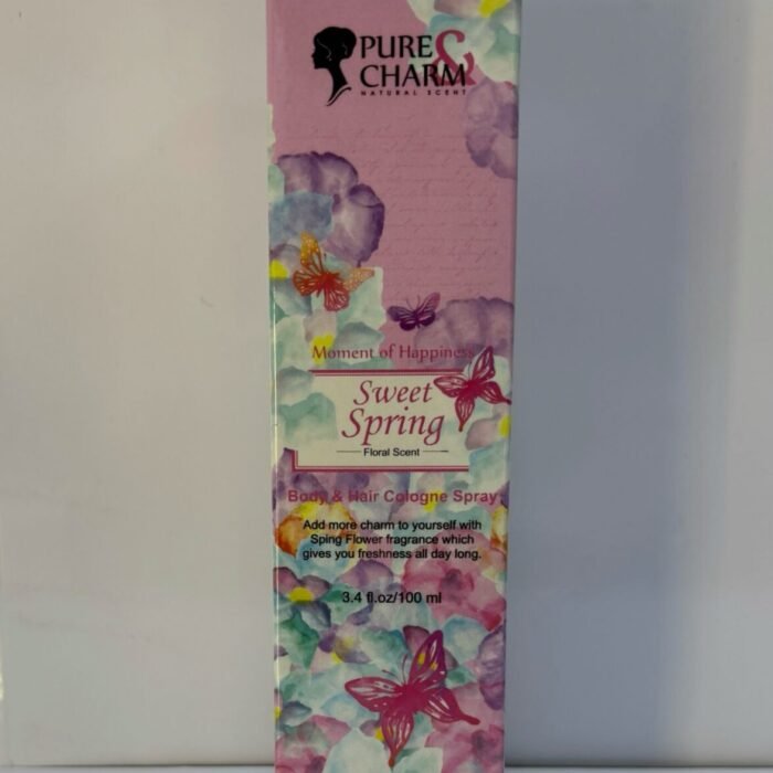 Body & Hair Cologne Spray Sweet Spring -Pure & Charm 100ml