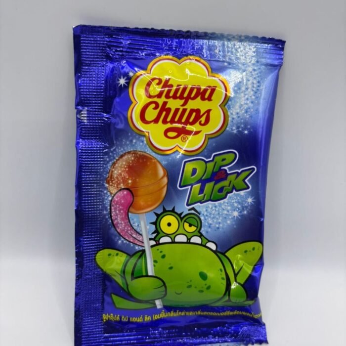 Chupa Chups Dip & Lick Lollipop & Sour Powder Candy